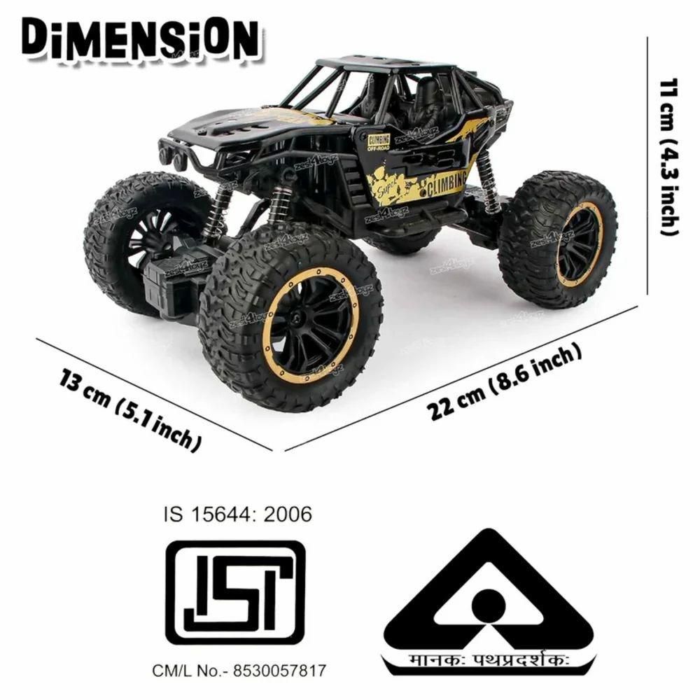 Remote Control Rock Crawler Monster Truck – High-Speed Off-Road Fun for Kids!