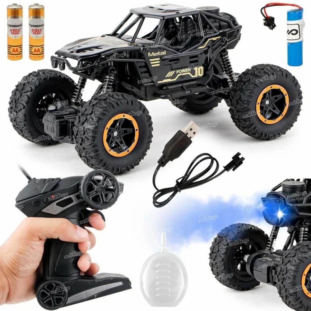 Remote Control Rock Crawler Monster Truck – High-Speed Off-Road Fun for Kids!