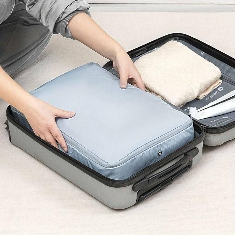 Travel Compression Storage Bag – Foldable, Zipper Closure