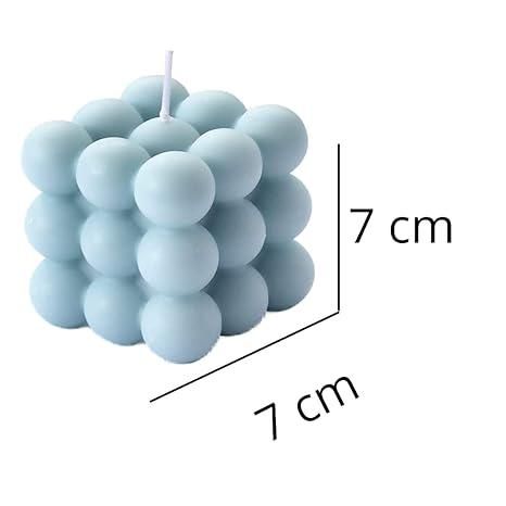 🕯️ Arwan Aroma Soy Wax Bubble Cube Candles (Pack of 2)