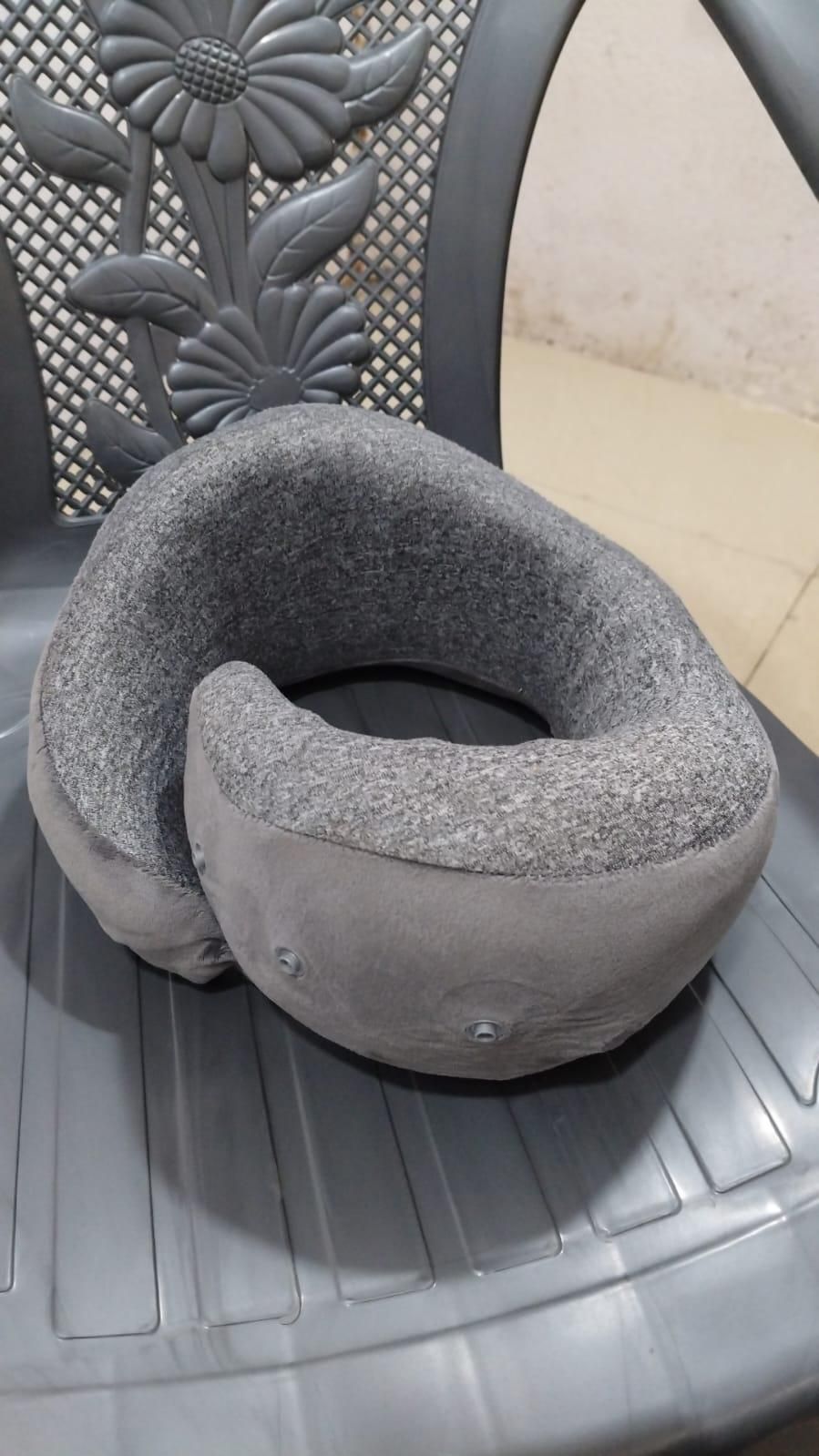 Travel Neck Pillow – Memory Foam, Compressible Comfort On-the-Go