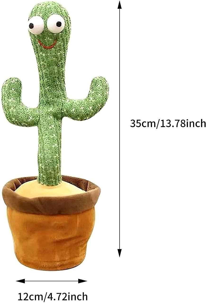 🌵 LED Musical Dancing & Talking Cactus Toy | Fun Interactive Gift for Kids