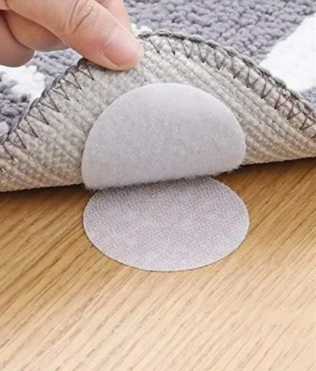 Carpet Fixer Double Sided Patch – Anti-Slip Velcro Grippers for Rugs & Mats