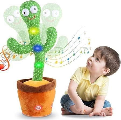 🌵 LED Musical Dancing & Talking Cactus Toy | Fun Interactive Gift for Kids