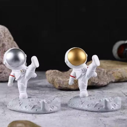 Nordic Style Astronaut Mobile Phone Stand Holder | Cute Desktop Accessory