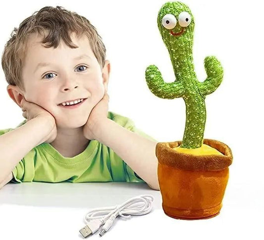 🌵 LED Musical Dancing & Talking Cactus Toy | Fun Interactive Gift for Kids