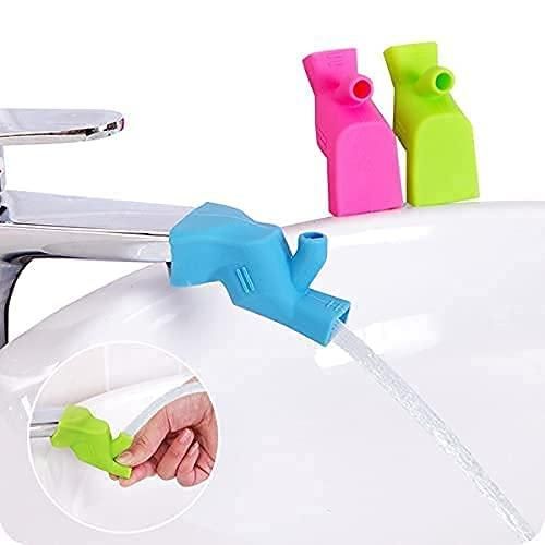Silicon Faucet Extender – Pack of 3 | Splash-Proof & Kid-Friendly