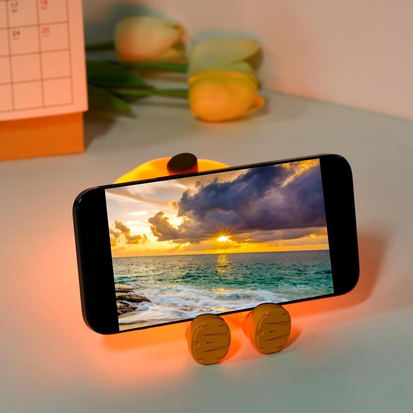 🎃 Sad Pumpkin Silicone Night Lamp – Cute, Soft & Mood-Lifting Glow!