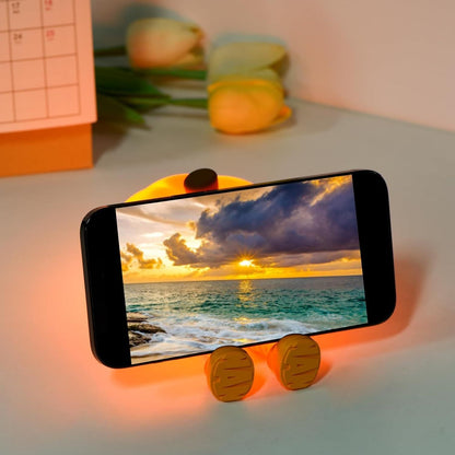 🎃 Sad Pumpkin Silicone Night Lamp – Cute, Soft & Mood-Lifting Glow!